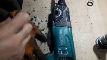 Перфоратор Makita 2470  нет сверления - РЕМОНТ.