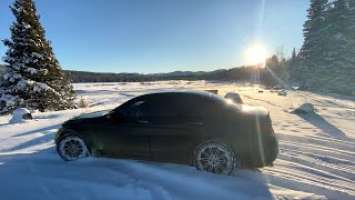 Nokian Hakkapeliitta R3 Winter Tires in Deep Snow