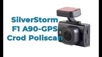 Обзор видеорегистратора SilverStone F1 А90 GPS CROD Poliscan