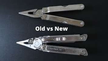 OLD VS NEW - Leatherman Free P2 vs Leatherman PST Multitool Comparison