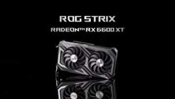 ASUS ROG Strix Radeon RX 6600 XT OC Edition 8GB GDDR6 Graphics Card