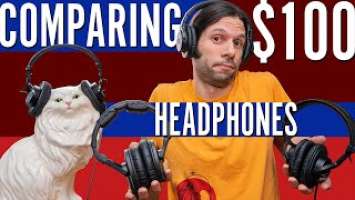 Sony MDR-7506 vs Sennheiser HD 280 PRO vs Audio-Technica ATH-M40x Headphones