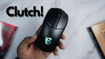 MSI Clutch GM41 Review! Lightest Wireless Gaming Mouse Under ₹5000 [2023]