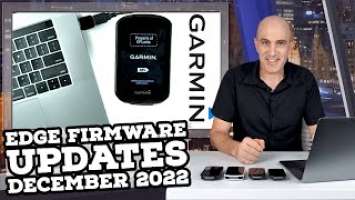 Garmin EDGE Firmware Updates 530/830/1030 Series [December 2022]