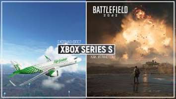 Как идет Microsoft Flight Simulator и Battlefield 2042 на XBOX Series S | Разочарован в покупке?