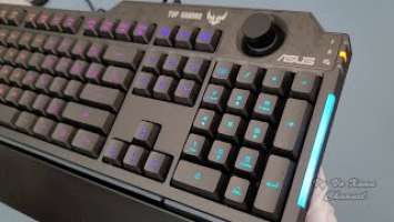 Asus TUF Gaming K1 RGB keyboard unboxing