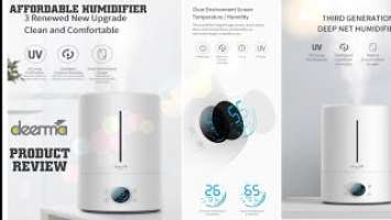 Deerma DEM - F628S Cool Mist Air Humidifier Review