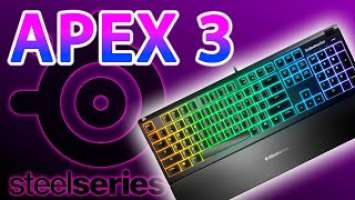 Steelseries Apex 3 | МЕМБРАННАЯ КЛАВИАТУРА ПО ЦЕНЕ МЕХАНИКИ. ЧЕМ УДИВИТ?