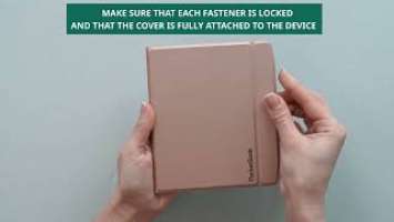 How to attach the Flip cover to PocketBook Era e-reader