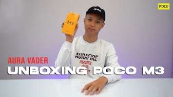 AURA VADER UNBOXING POCO M3 (NEW PRODUCT)