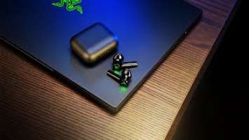 RAZER HAMMERHEAD TRUE WIRELESS X ll GAMING EARBUDS UNBOXING ASMR