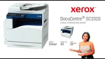 Xerox DocuCentre SC2020 Printer