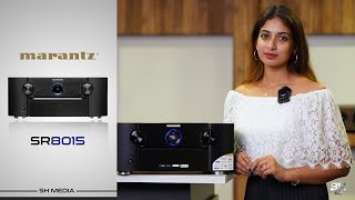 Marantz SR8015 Flagship 8K AVR 13 Channel Processing | High Budget Home cinema theatre AVR