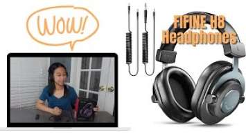 FiFine H8 Studio Monitor Headphones (Unboxing + Review)