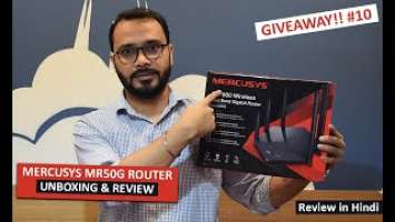 MERCUSYS AC1900 Dual Band Gigabit Router MR50G Review & Unboxing