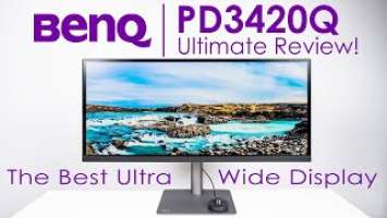 BenQ PD3420Q Review, The Best Ultra Wide Display for Creatives!