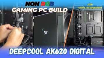 NEW DEEPCOOL AK620 DIGITAL | RTX 4070 | Ryzen 7 5800X3D PC Build (Time-lapse) | PCB-84