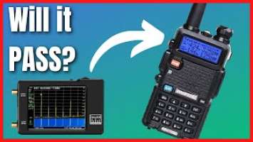 Baofeng UV-5R Harmonics Test with TinySA