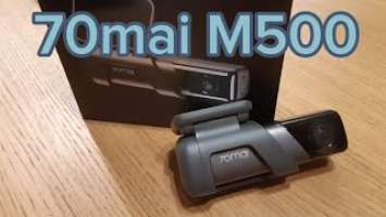 70mai Dash Cam M500 road test 1944x2592p@25fps