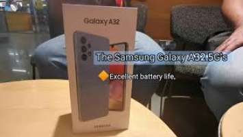 Samsung Galaxy A32 5G's Unboxing