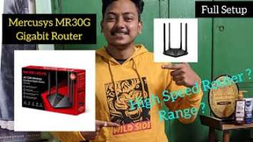 Mercusys MR30G Router Unboxing Review & Setup | AC 1200 | Best Wifi Router | TP Link Best Router