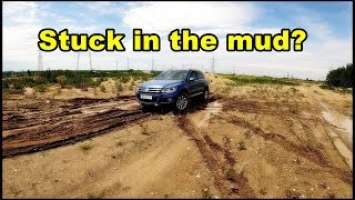 Mud TEST Michelin Latitude Cross on VW Tiguan 5N2 4motion