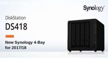 The DS418 Synology DS418 Diskstation – Another Desktop NAS revealed for 2017/18