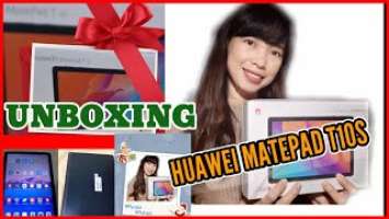 HUAWEI MATEPAD T10S UNBOXING||HANDS ON||QUICK REVIEW||BEST MID-RANGE TABLET #vlogmas-no.6