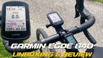 Garmin edge 840 - unboxing & ride review from a buyer #cycling #garmin