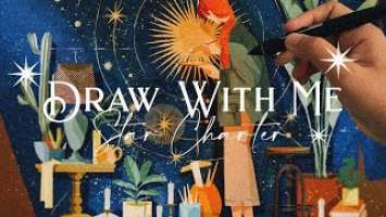 Draw with me : Star Charter ✹ Wacom Cintiq 22