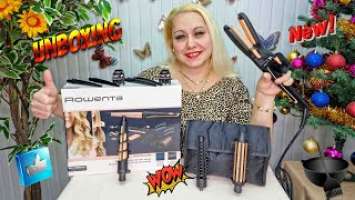 Rowenta Infinite Looks CF4231F0 / Multistyler 14 Pieces / Ceramic Coated / Hair Tools Unboxing