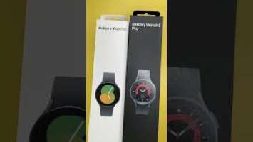 Unboxing Galaxy Watch 5 & Watch 5 Pro! #shorts