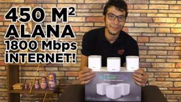 450 m2 ALANA İNTERNET! | ASUS ZenWifi AX Mini (XD4) incelemesi