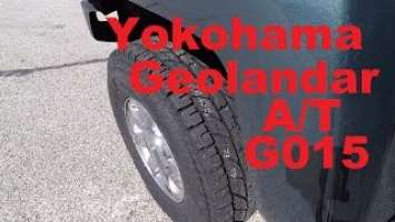 Yokohama Geolandar A/T G015 First Impressions