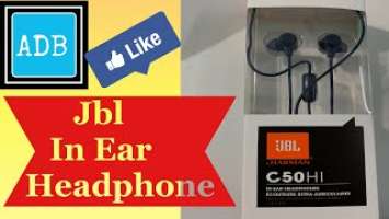 JBL C50HI In-Ear Headphone ||Best earphones under 500