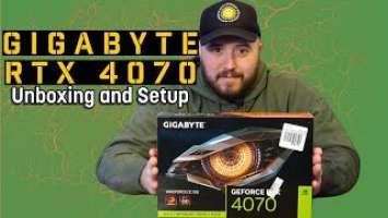 Gigabyte Windforce RTX 4070 Unboxing