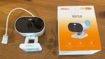 IMOU Versa Security Camera Outdoor Indoor, 1080P 2.4Ghz Wi-Fi Camera