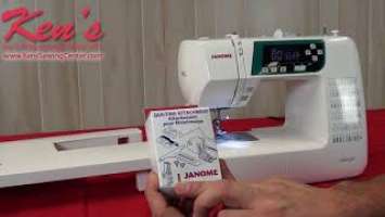 JANOME 3160QDC Sewing Machine Overview by Ken's Sewing Center