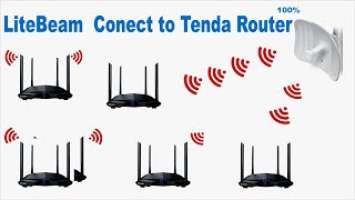 Litebeam M5 Conect to tenda Router Ac6