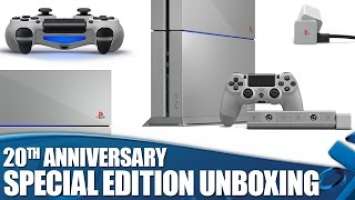 PlayStation 4 20th Anniversary Edition Unboxing #20YearsOfPlay