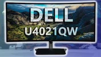 MASSIVE 40-inch curved 4K ultrawide monitor! Dell U4021QW review!