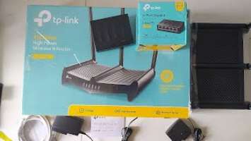 Lazada 10.10 Big Brands Sale Unboxing TP-Link WR941HP and Desktop Switch