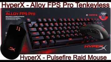 (2024) HyperX - Alloy FPS Pro Tenkeyless Keyboard AND Pulsefire Raid Mouse Review