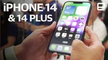 iPhone 14 and 14 Plus hands-on: Bigger screen, small changes