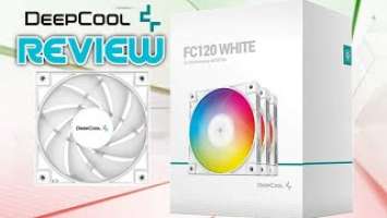 DeepCool FC120 3 in 1 White Fan REVIEW (2022)