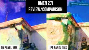 Omen 27i Gaming Monitor Review! | IPS Panel vs. TN Panel |