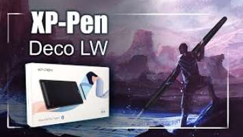 XP-Pen Deco LW - Bluetooth Drawing Tablet REVIEW