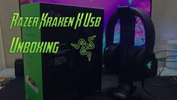 បើកប្រអប់កាស Razer Kraken X USB | UNBOXING