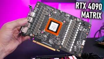 The fastest GPU ever Made! RTX 4090 Matrix