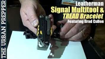 Leatherman: Signal Multitool & Tread Bracelet (Shot Show 2015) by TheUrbanPrepper